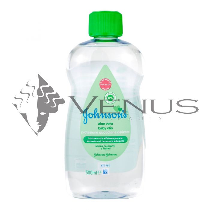 Johnson's Baby Oil 500ml Aloe Vera