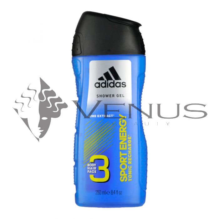 Adidas Body Hair Face 3in1 Sport Energy 250ml