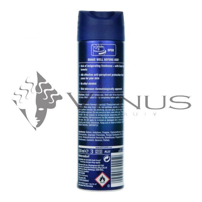 Nivea Deodorant Spray 150ml Men Cool Kick