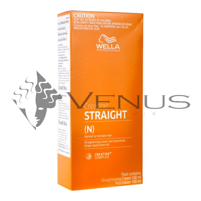 Wella straight hair straightening cream on sale
