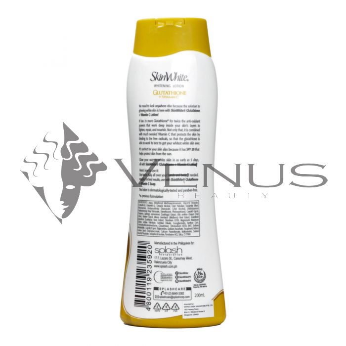 skinwhite glutathione lotion price SkinWhite Glutathione + Vitamin C Lotion SPF 20 200ml