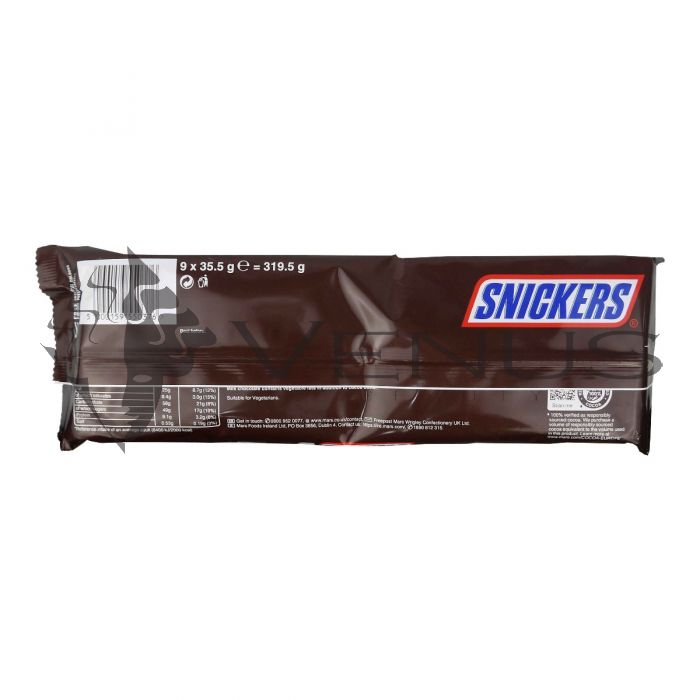Snickers Bar Snacksize (35.5gx9Pack)