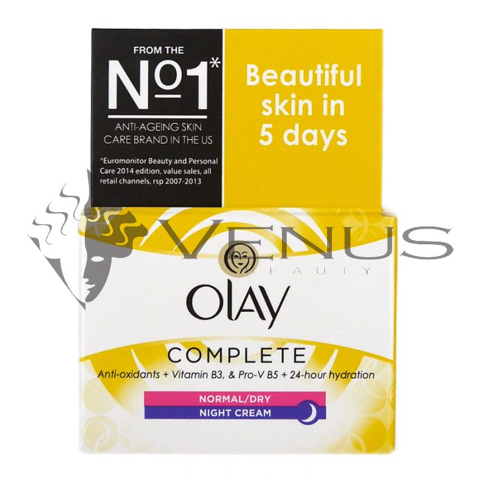Olay Complete Care Night Cream 50ml Normal Dry Skin