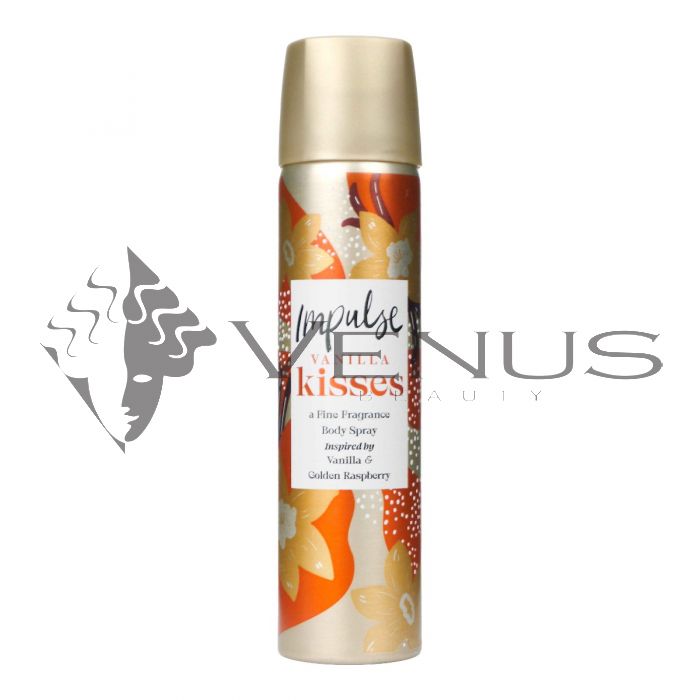 Impulse Body Spray 75ml Vanilla Kisses