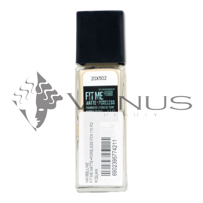Maybelline Fit Me Matte+Poreless Foundation 110 Porcelain