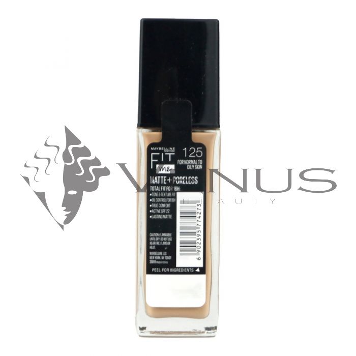Fit Me matte poreless foundation | Maybelline Master