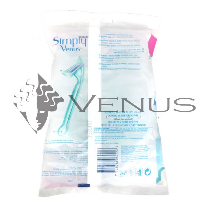 Gillette Simply Venus Disposable Razor 8s+4s