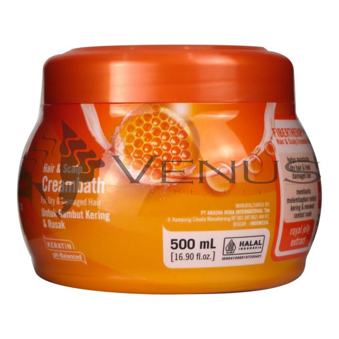 Makarizo Hair & Scalp Cream Bath 500ml Royal Jelly