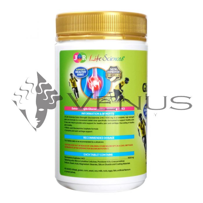 JR Life Sciences Glucosamine 1500mg 300s