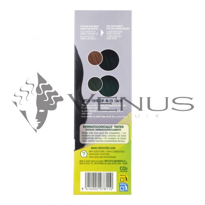 Naturvital Hair Color 1 Black