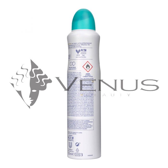Rexona スプレー 72H/48H-2 Dove 250ml 4セット Dove Deodorant Spray 250ml Pear & Aloe Vera Scent
