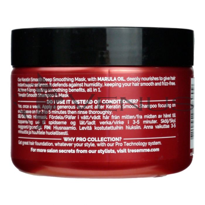 TRESemme Keratin Smooth Deep Smoothing Mask 300ml