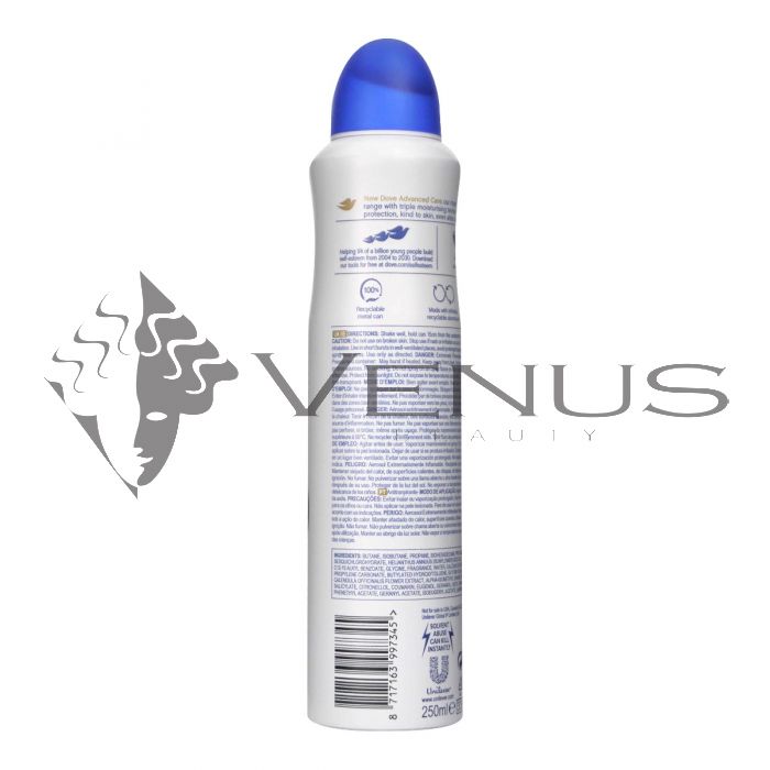 Dove Anti-Perspirant 250ml Original 1