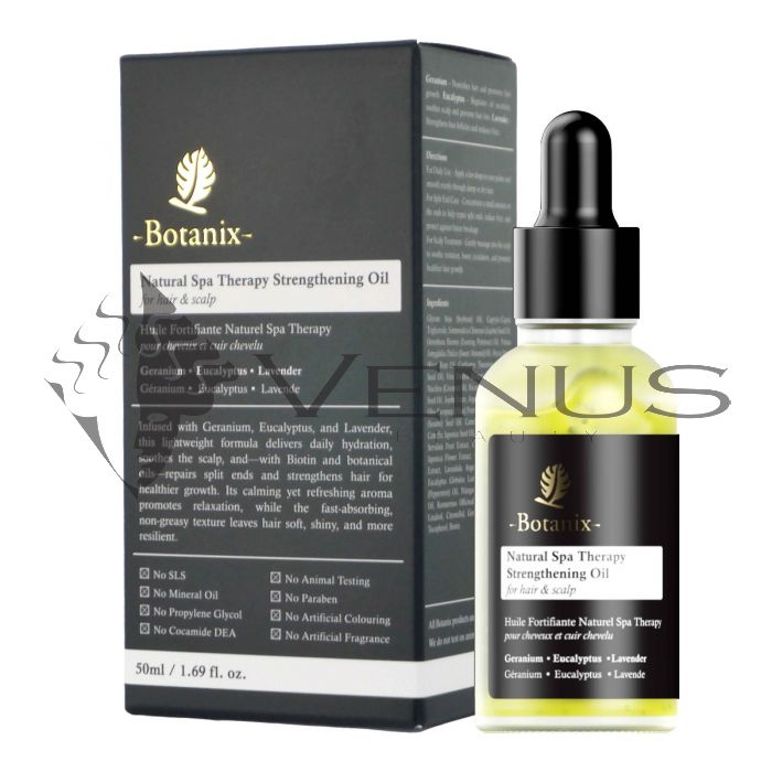 ÉCLAT Botanical Natural Black Botanix Geranium Eucalyptus Tonic 50ml Natural SPA Therapy