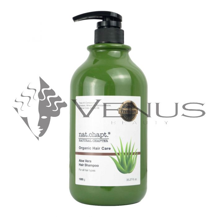 nat.chapt. Organic Aloe Vera Hair Shampoo 1000g