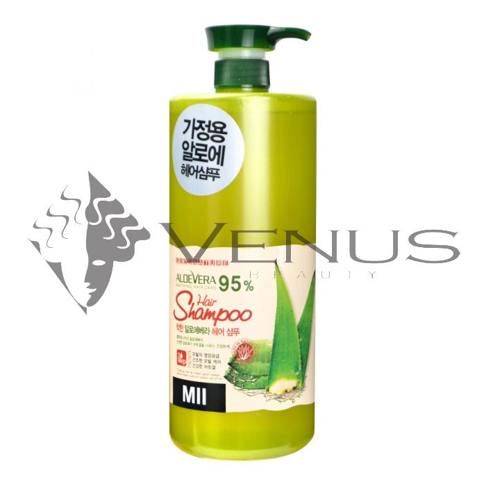 White Organia Mii Aloe Vera 95% Hair Shampoo 1500g