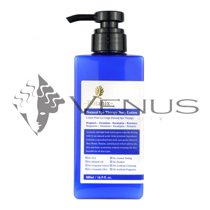 Botanix Bergamot Geranium Eucalyptus Rosemary Natural SPA Therapy