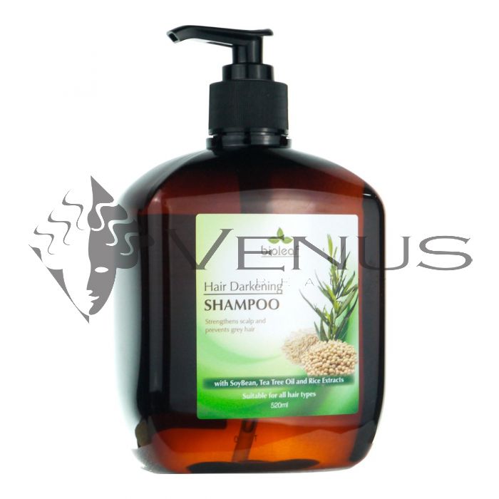 Bioleaf Hair Darkening Shampoo 520ml Made in Korea
