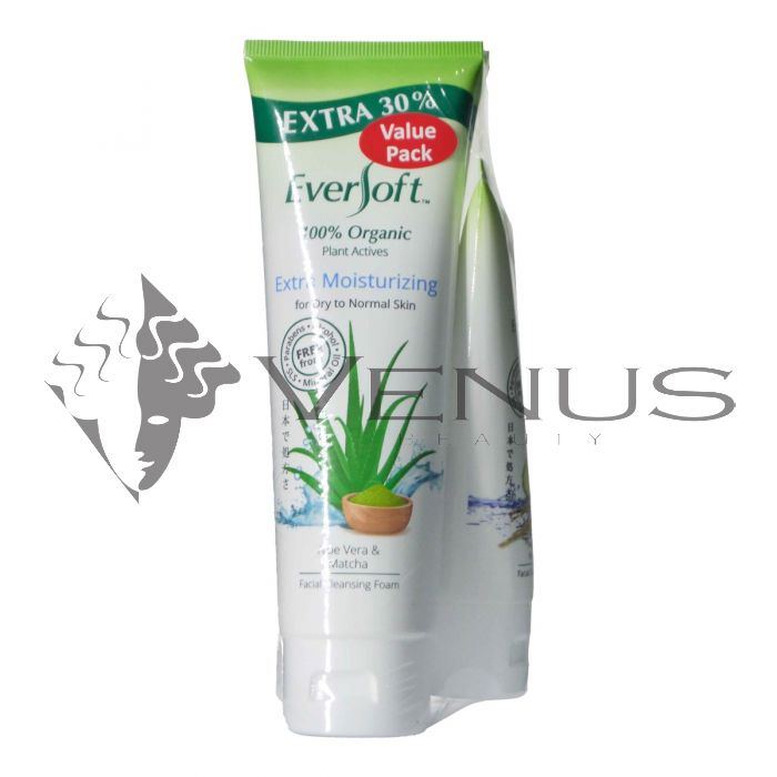 Eversoft Facial Form 130gx2 Aloe Vera & Matcha +50g Avocado & Rice