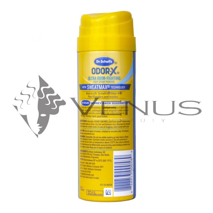 Dr scholl's odor x spray hotsell