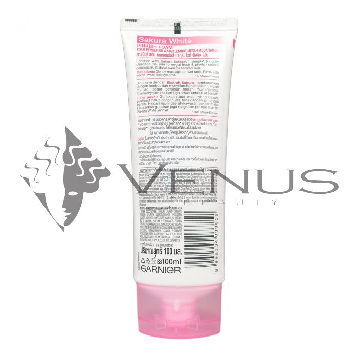 Garnier Sakura White Gentle Cleansing Foam 100ml