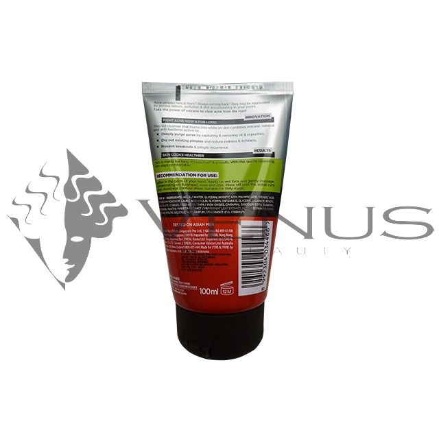 L'Oreal Men Expert Pure & Matte Volcano Red Foam 100ml