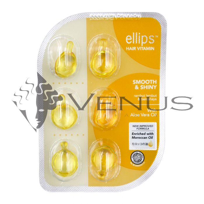 ELLIPS VIT RMBT 6PCS KUNING