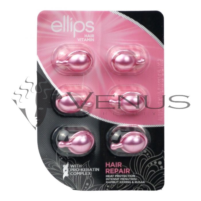 Ellips Hair Vitamin 6s With Pro-Keratin Pink