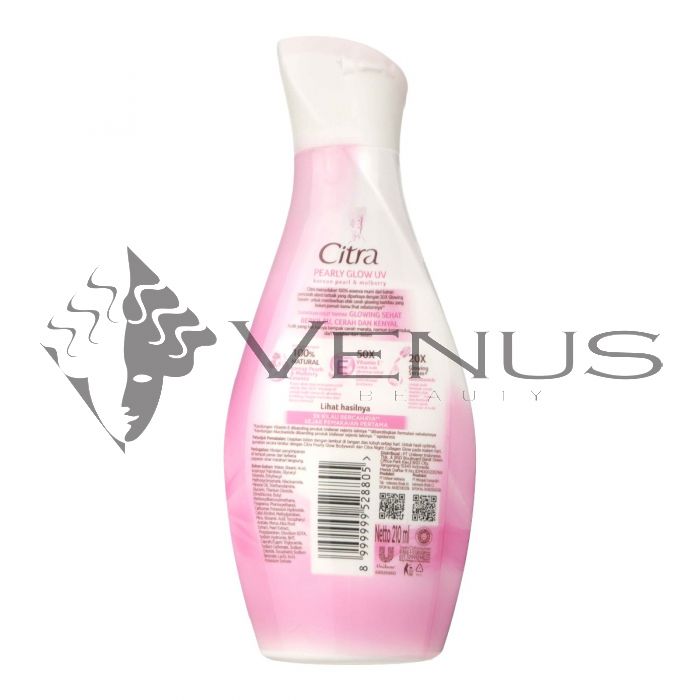Citra Hand & Body Lotion 210ml Pearly Glow UV
