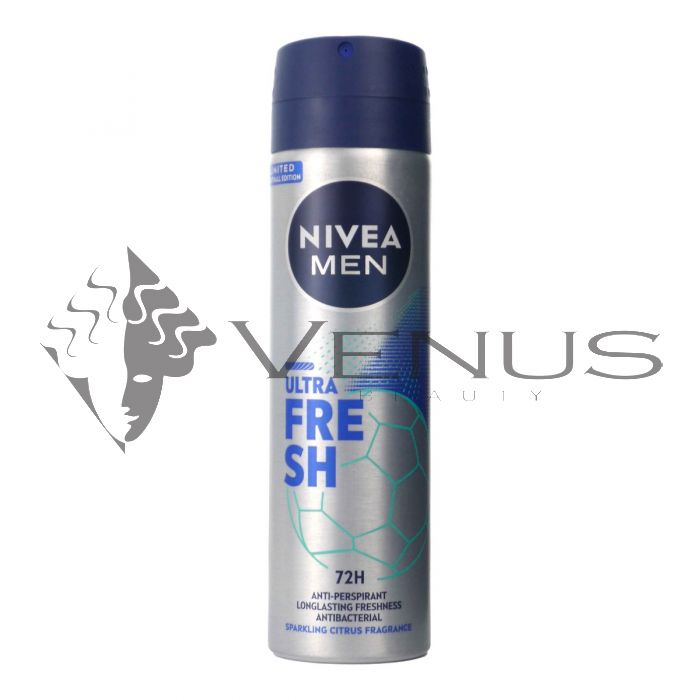 NIVEA MEN 制汗スプレー 150ml 16本セット Nivea Deodorant Spray 150ml Men Ultra Fresh