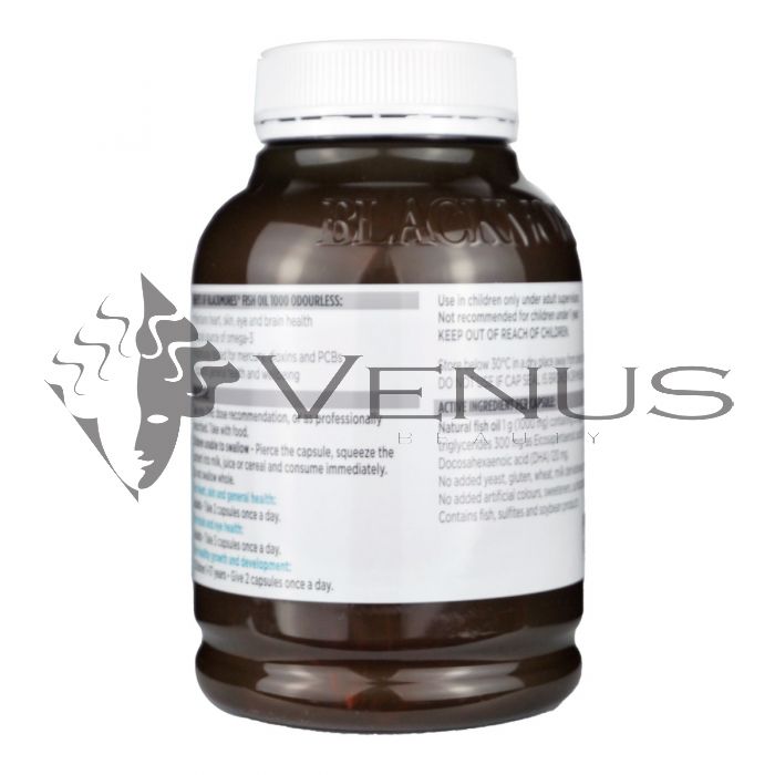 BlackMores Odourless Fish Oil 1000mg 400 Capsules