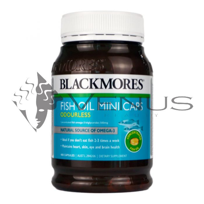 BlackMores Odourless Fish Oil Mini 400 Capsules