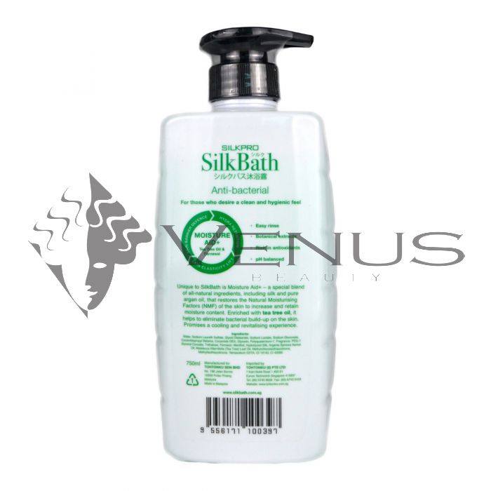 Silkpro Silkbath Botanics 750ml Anti Bacterial