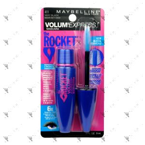 Maybelline The Rocket Waterproof Mascara 411 Very Black 9ml