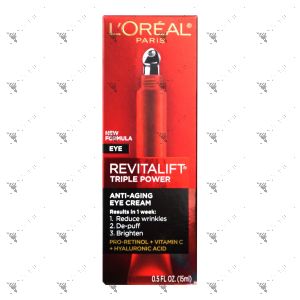 L'Oreal Revitalift Triple power Anti-Aging Eye Cream 15ml