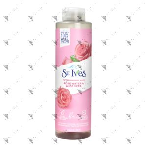 St.Ives Bodywash 650ml Rose Water & Aloe Vera