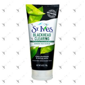 St. Ives Scrub 170g Blackhead Clearing Green Tea 