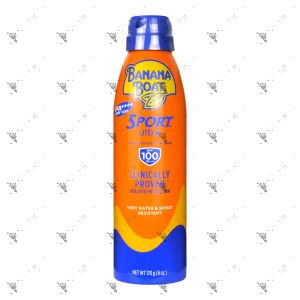 Banana Boat Sport Ultra Sunscreen Spray SPF100 UVA/UVB 170g