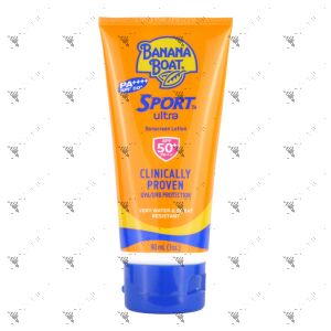 Banana Boat Sport Ultra Sunscreen Lotion SPF50 UVA/UVB 90ml