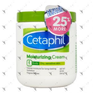 Cetaphil Moisturizing Cream for Dry Skin 20oz