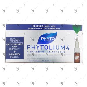 PHYTO Phytolium 4 Treatment Anti-Thinning Hair (12x3.5ml) Box Set