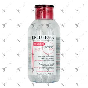 Bioderma Make-up Removing Solution Sensibio 500ml Pink W/Pump