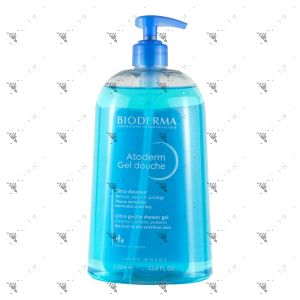 Bioderma Atoderm Ultra-Gentle Shower Gel 1 Litre For Normal, Dry Sensitive Skin