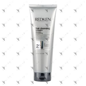Redken Hair Cleansing Cream Shampoo 250ml PH Balanced Formula