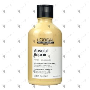 L'Oreal Professionnel Absolut Repair Protein+Gold Quinoa Shampoo 300ml