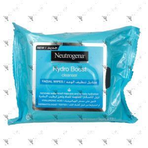 Neutrogena Hydro Boost Cleanser Facial Wipes 25s