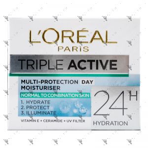 L'Oreal Tripe Active Day Moisturizer 50ml Normal & Combination Skin