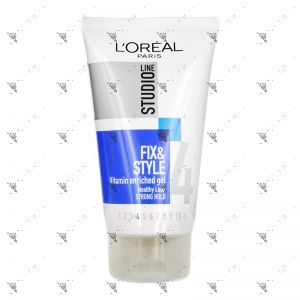 Studio Line Fix&Style Vitamin Enriched Gel 150ml Strong Hold
