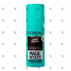 L'Oreal Magic Retouch Instant Root Concealer Spray 75ml Dark Brown