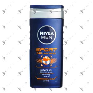 Nivea Shower Gel For Men 250ml Sport